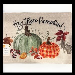 Hey There Pumpkin Doormat New
